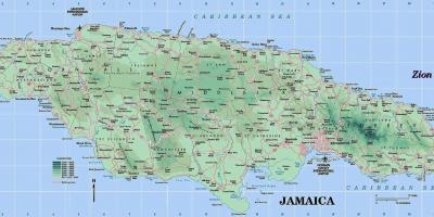 نقشہ کے تفصیلی جمیکا